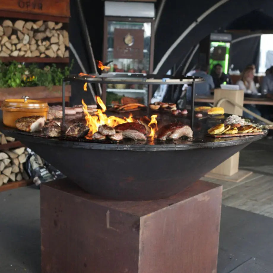 Classic corten XL 150 cm fire grill